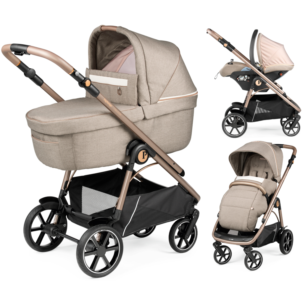 Коляска 3 в 1 Peg Perego Veloce Lounge Mon Amour